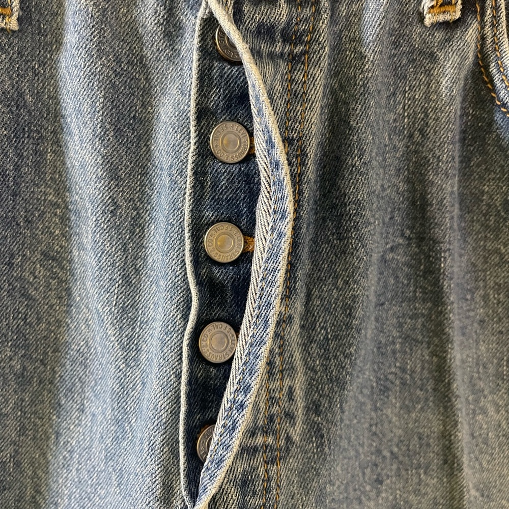 Levis Re/Done women jeans ultra high rise wide size 28‎ NWT - Picture 3 of 12